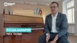 Хасан приехал в Латвию из Узбекистана. На родине продавал мебель и получил музыкальное образование, но в Риге работает курьером